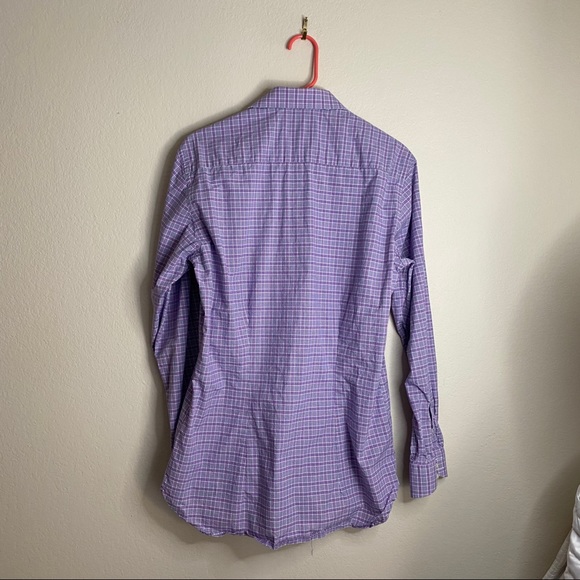 NO OFFERS TED BAKER Endurane microcheck button up shirt - Picture 11 of 11